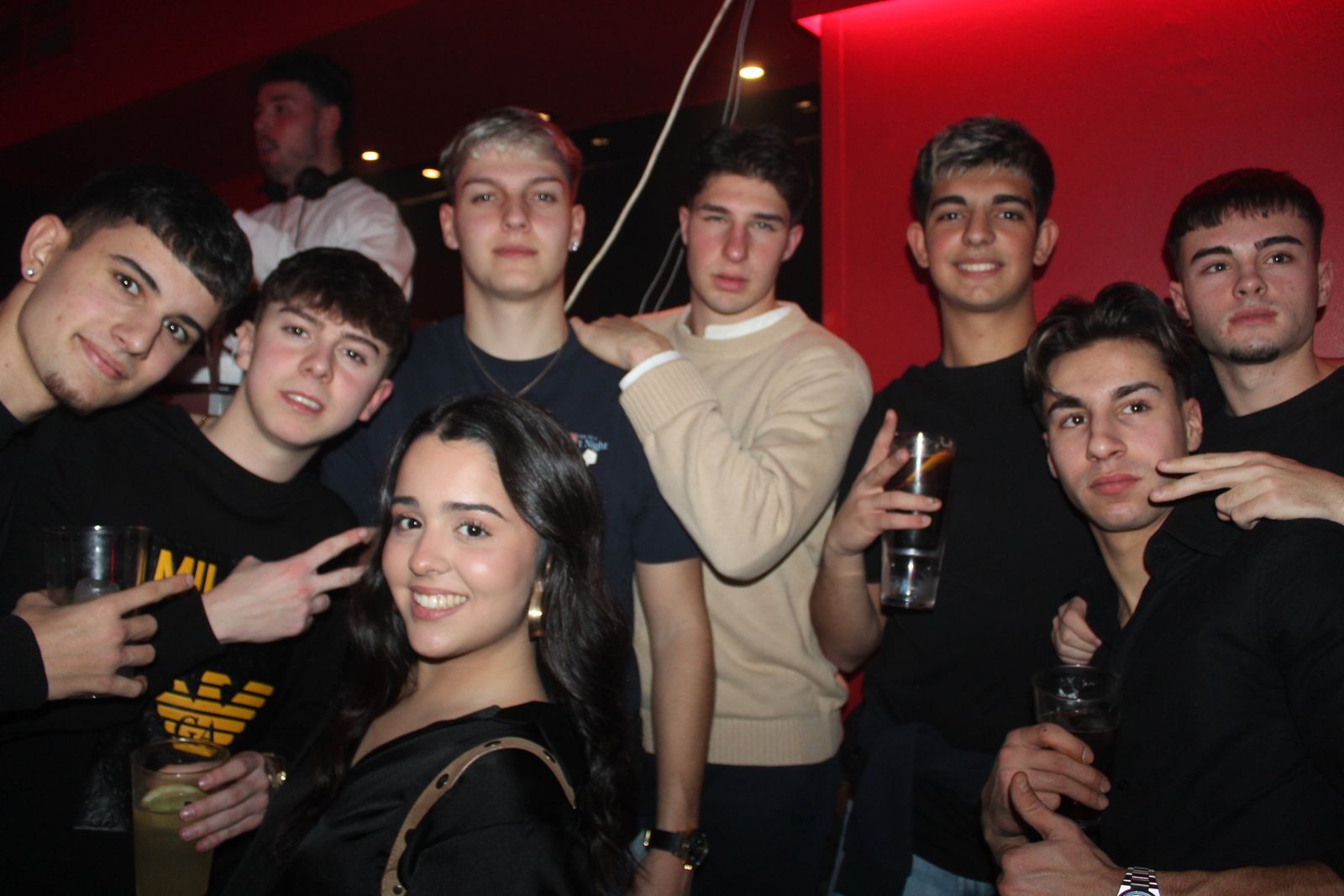 Salamanca de noche, sabado 24 de enero