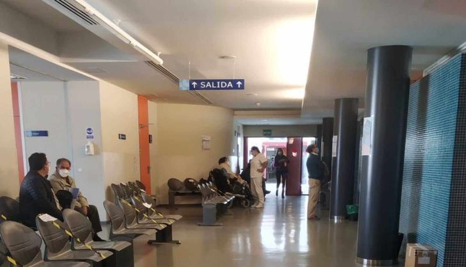 Sala de espera del hospital