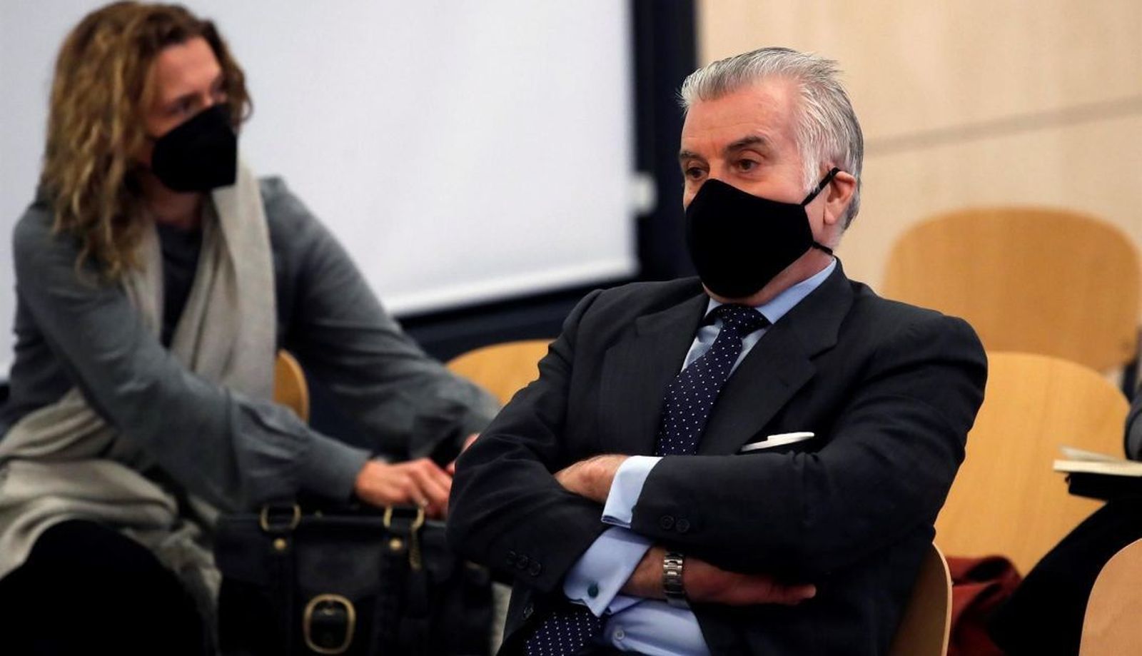 El extesorero del pp luis barcenas durante el juicio por la presunta caja b del pp foto ep 11 1100x632