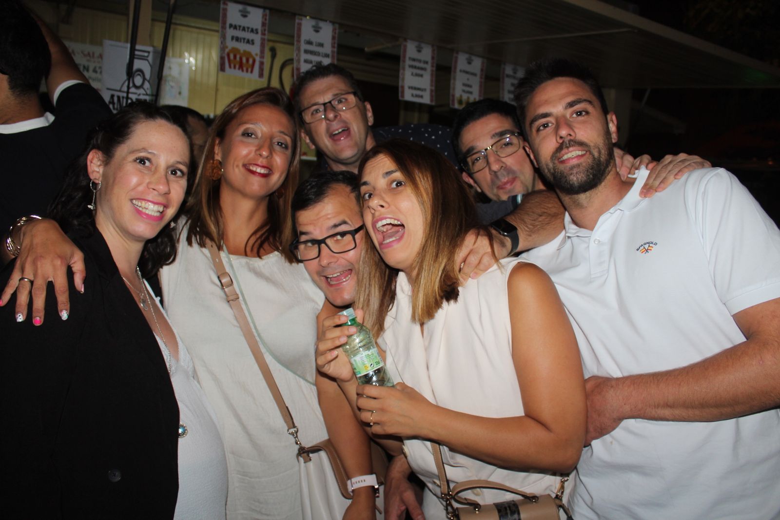Ambiente en la Feria de Día en la tarde de este sábado