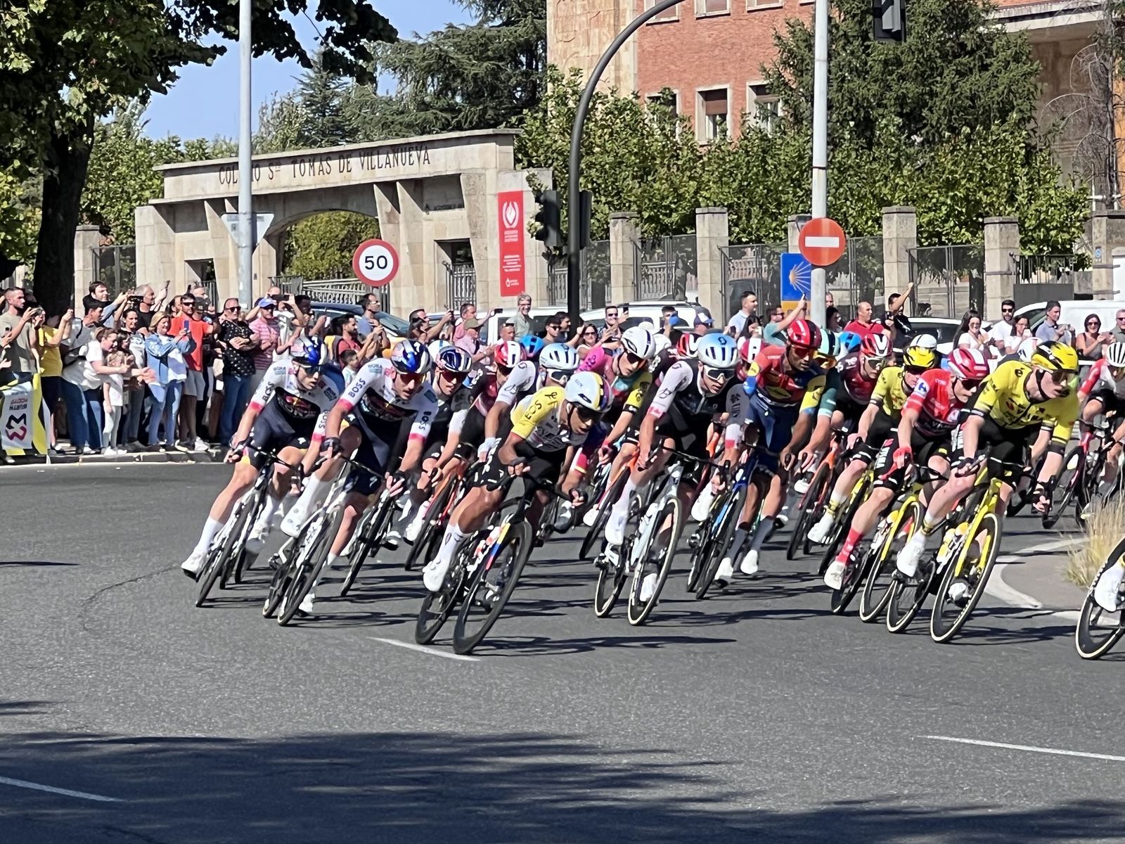 Vuelta ciclista a su paso por Salamanca