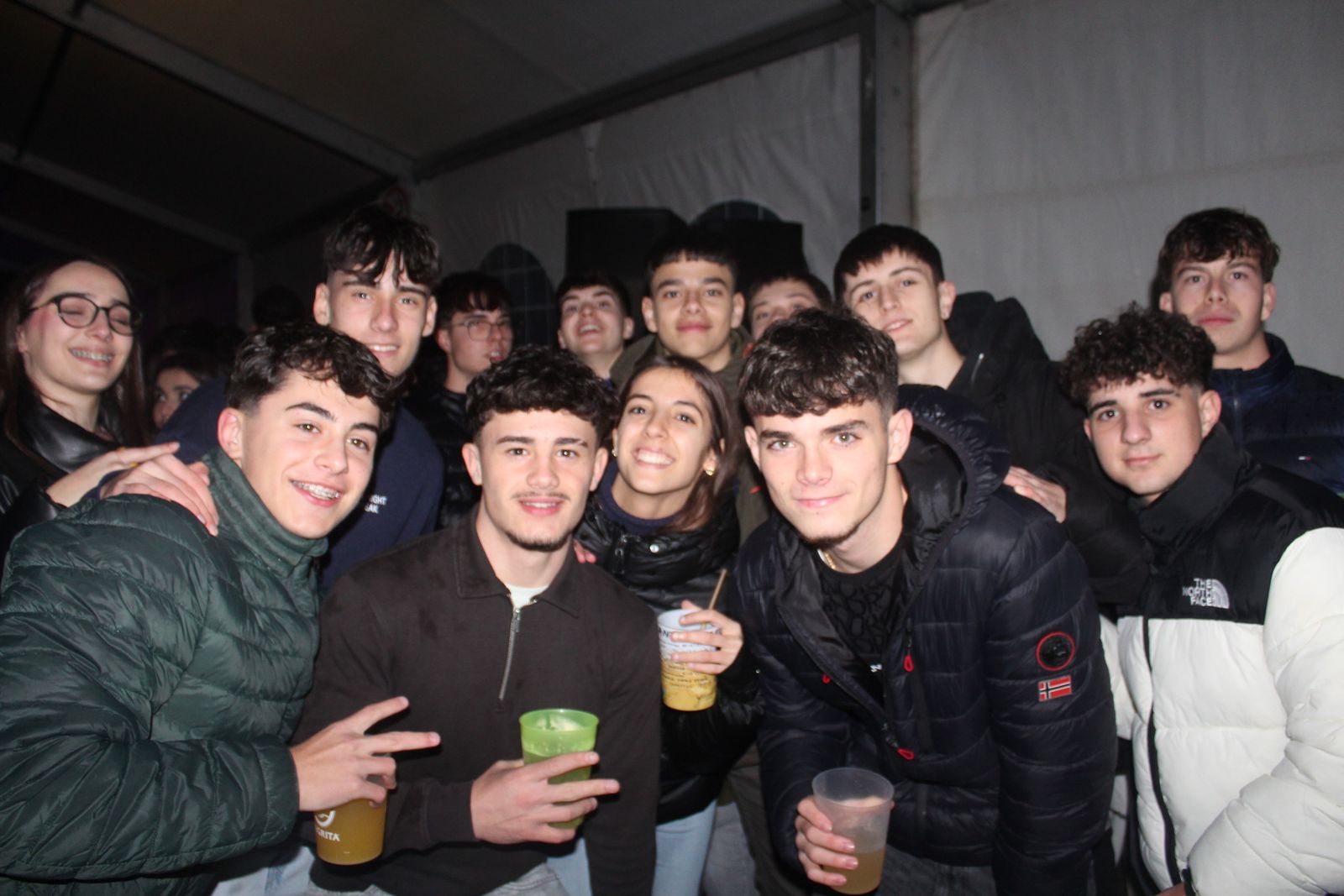 Salamanca de noche, sábado 7 de febrero