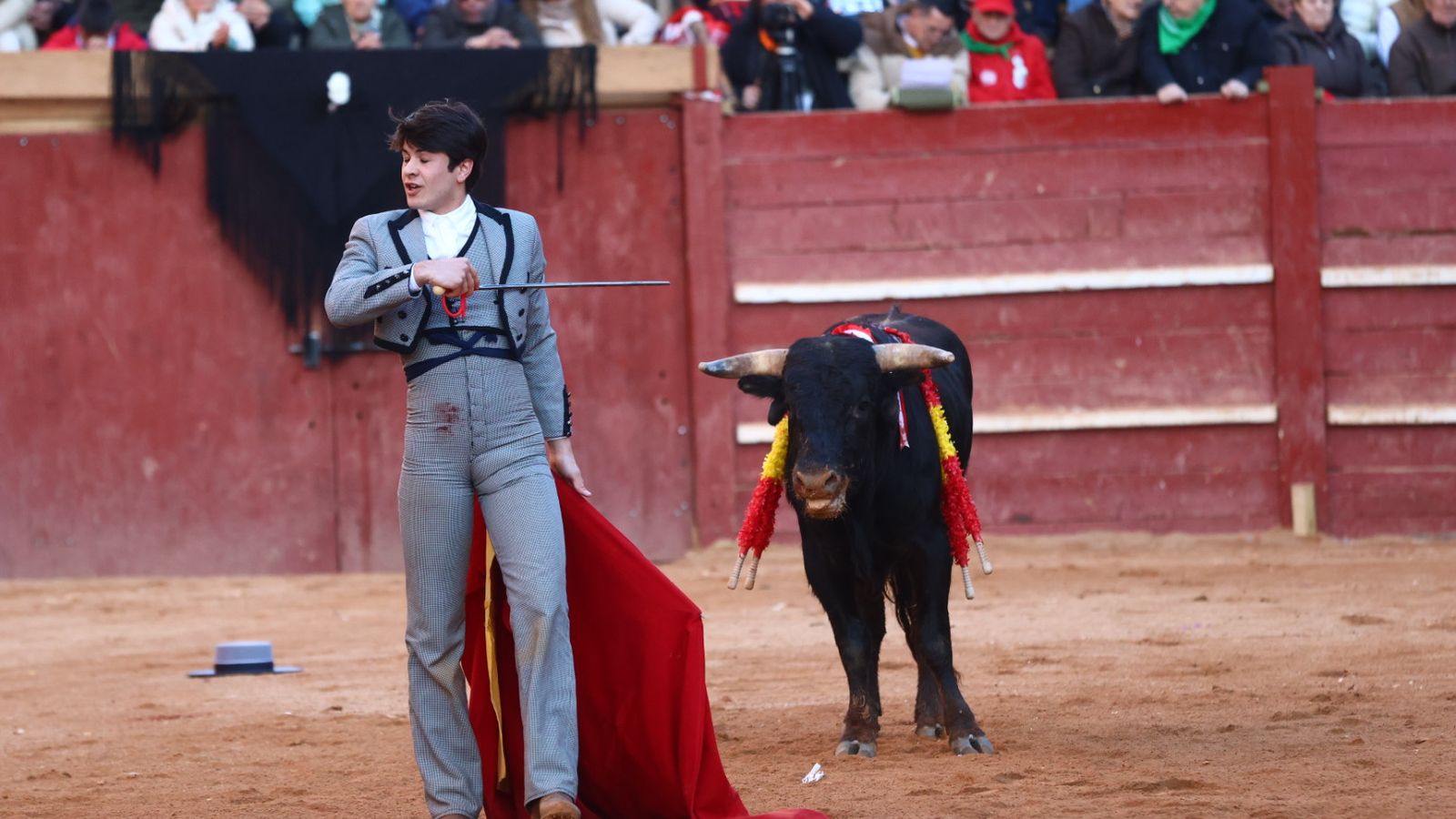 Clovis Germán Metge en el festival del martes en el Carnaval del Toro 2026