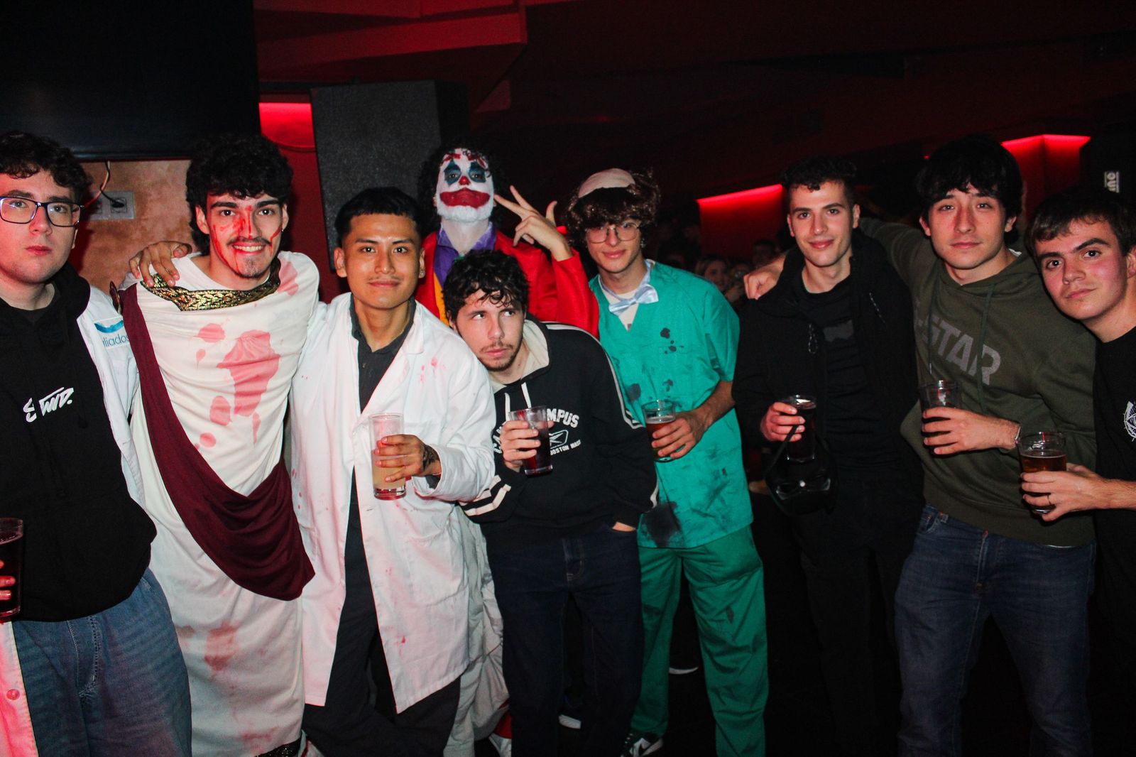 Salamanca de noche, sábado 1 de noviembre