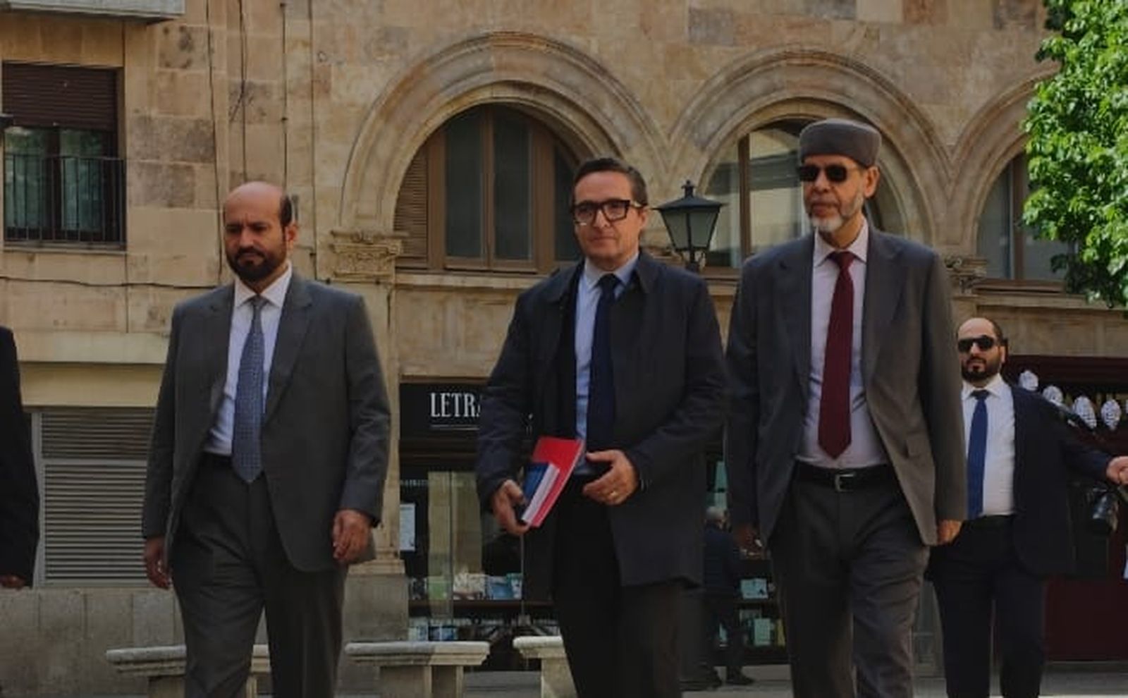 Inauguración del Centro de Estudios Arabes de Salamanca