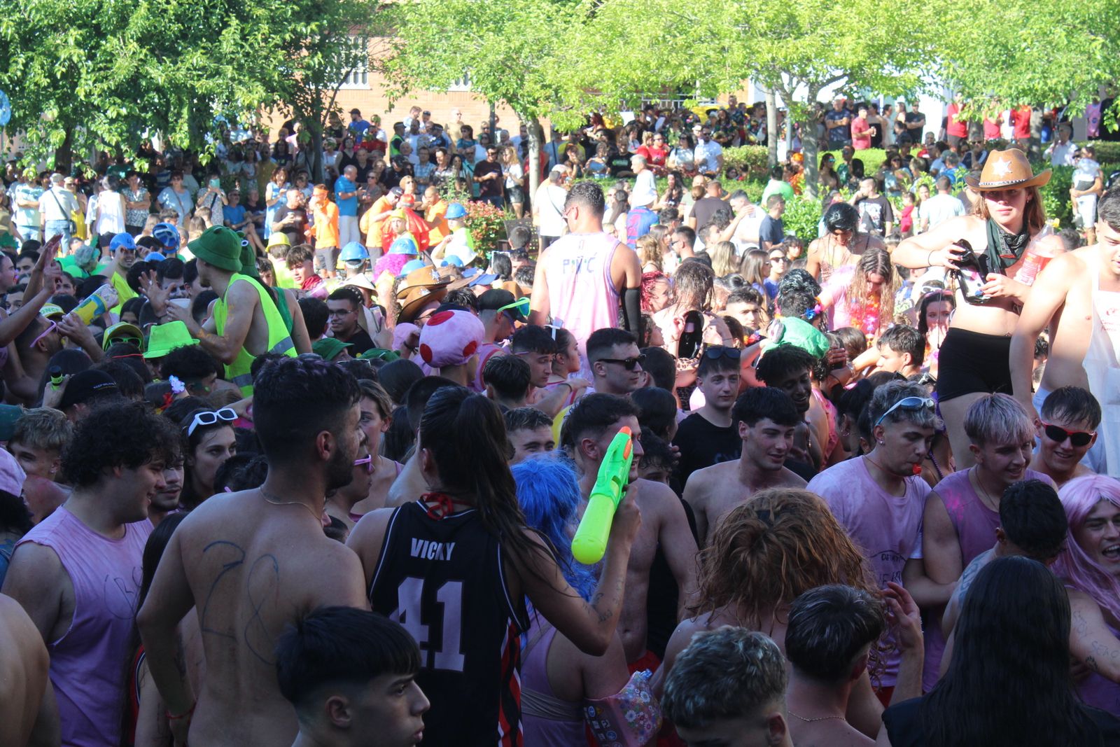 Chupinazo fiestas de Santa Marta del Tormes