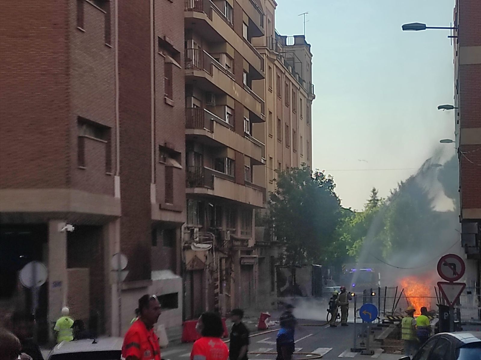 GALERÍA | Así ha sido y se ha vivido la explosión de gas en Zamora