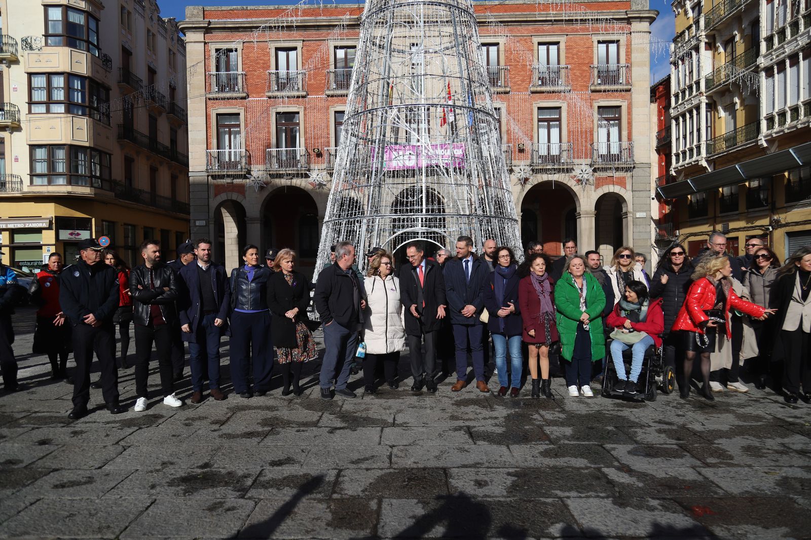 Acto institucional por el 25N en Zamora capital
