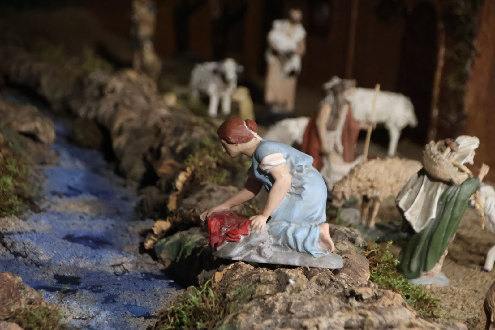 Portal de Belén en el cuartel de los militares