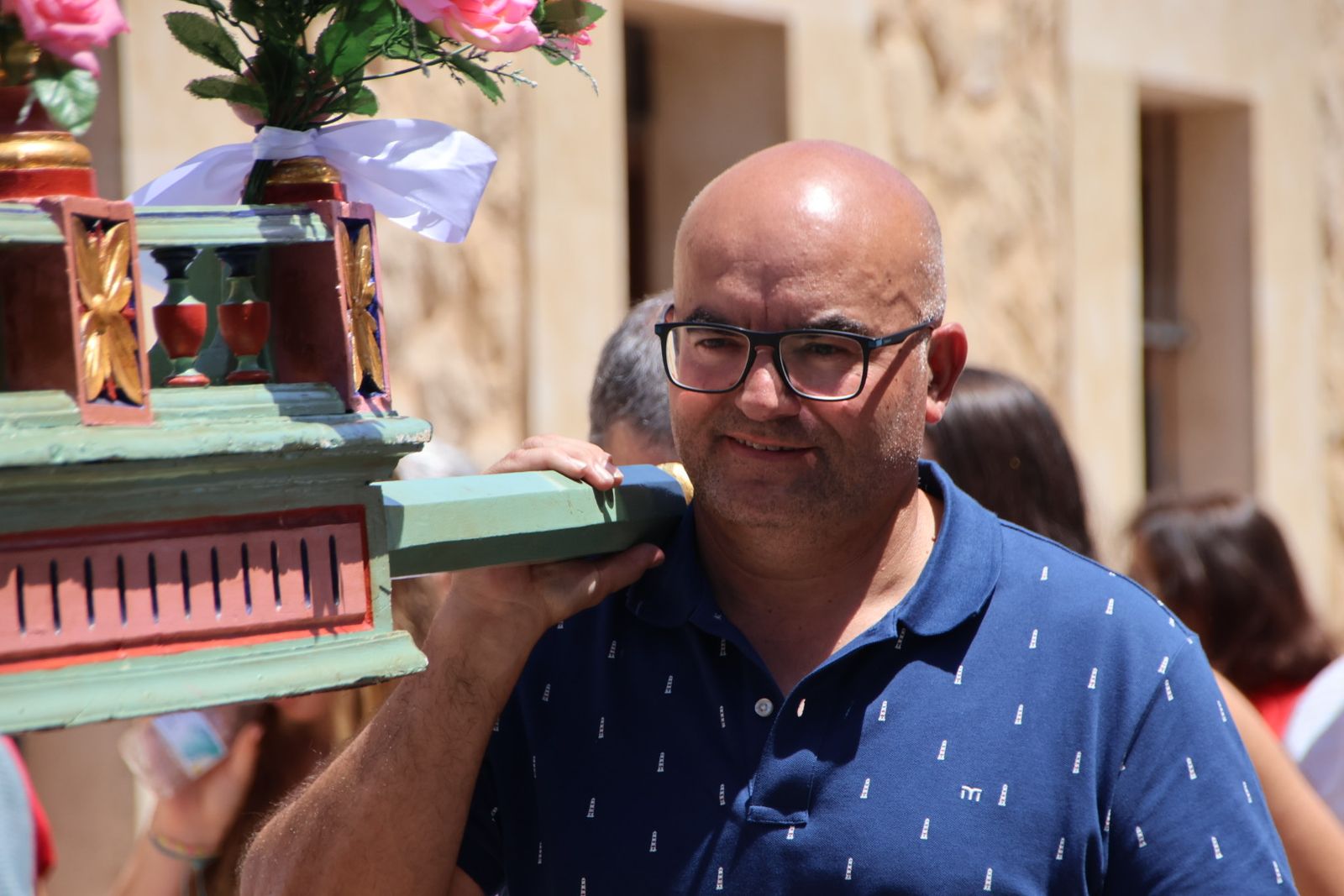 Castellanos de Villiquera Misa y procesión