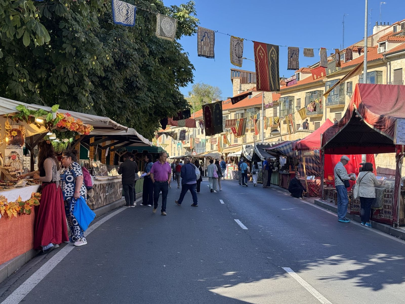 Comienza el mercado medieval en la Vaguada de la Palma