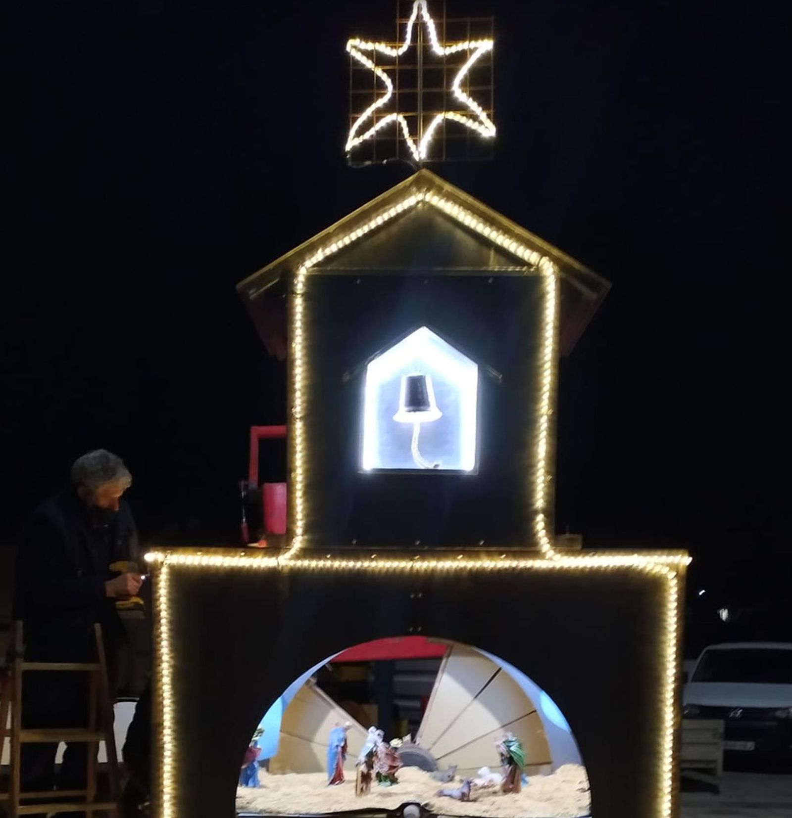 Cartel del concurso de belenes de Acasan