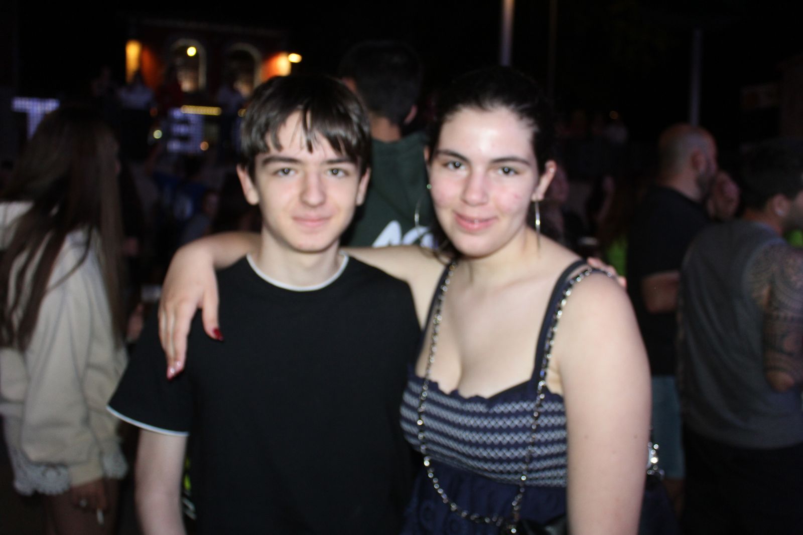 Salamanca de noche, sábado 6 de septiembre