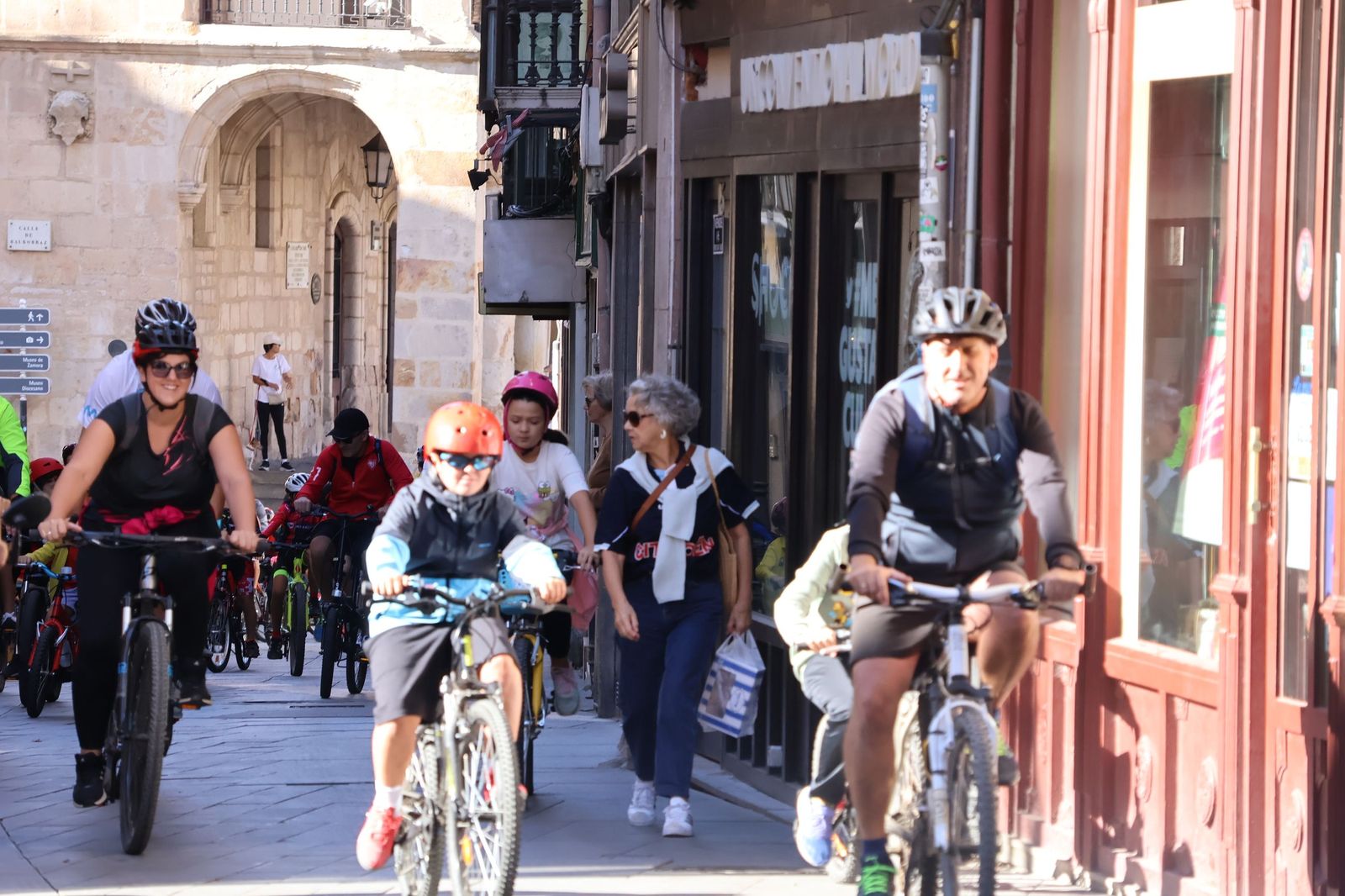 Zamora se sube a las dos ruedas por el Día de la Bici