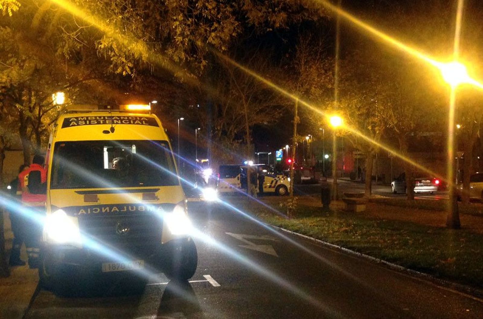 Atropello ambulancia asturias noche