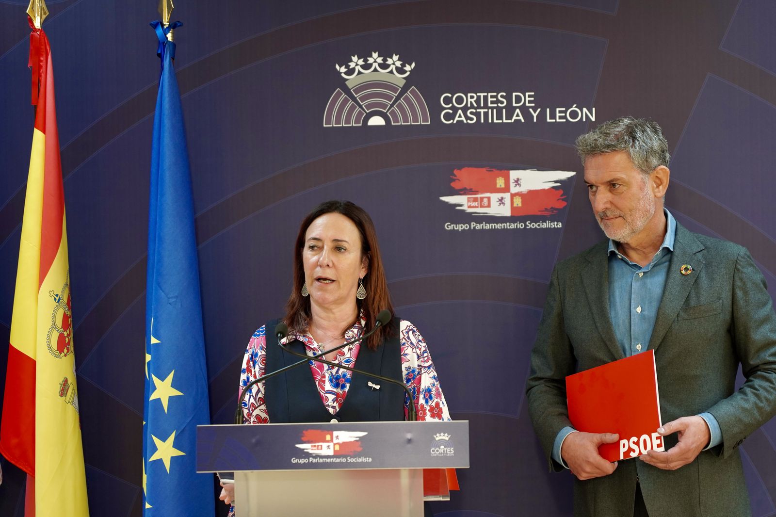 Rosa Rubio en Las Cortes. Foto ICAL Eduardo Margareto