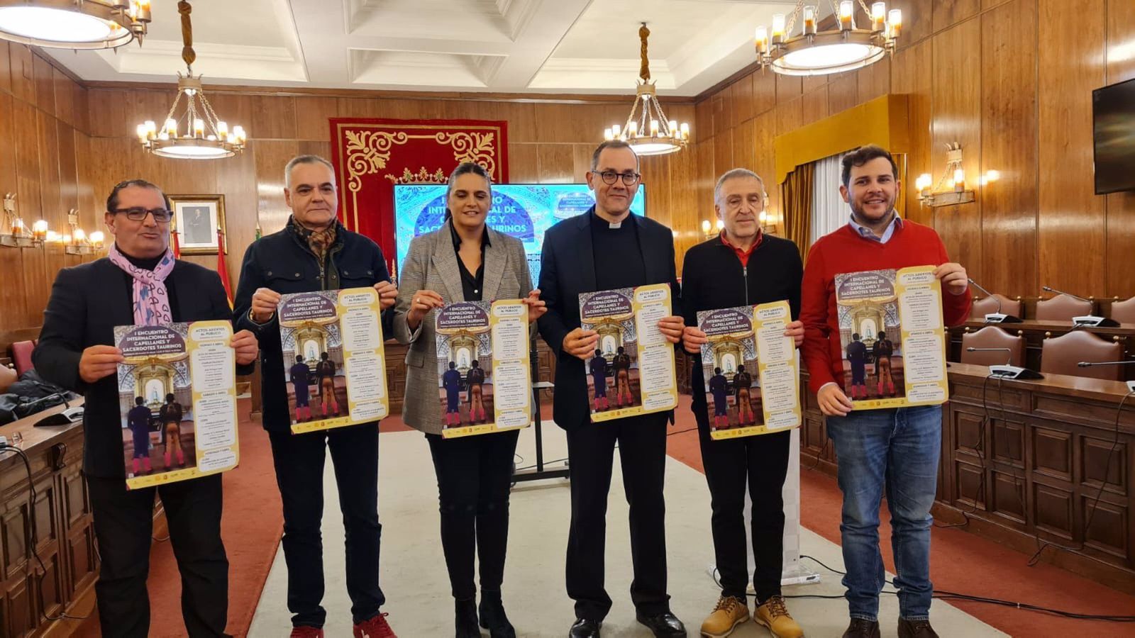 Presentación del I Encuentro Internacional de Capellanes y Sacerdotes.   DIPUTACIÓN DE ZAMORA