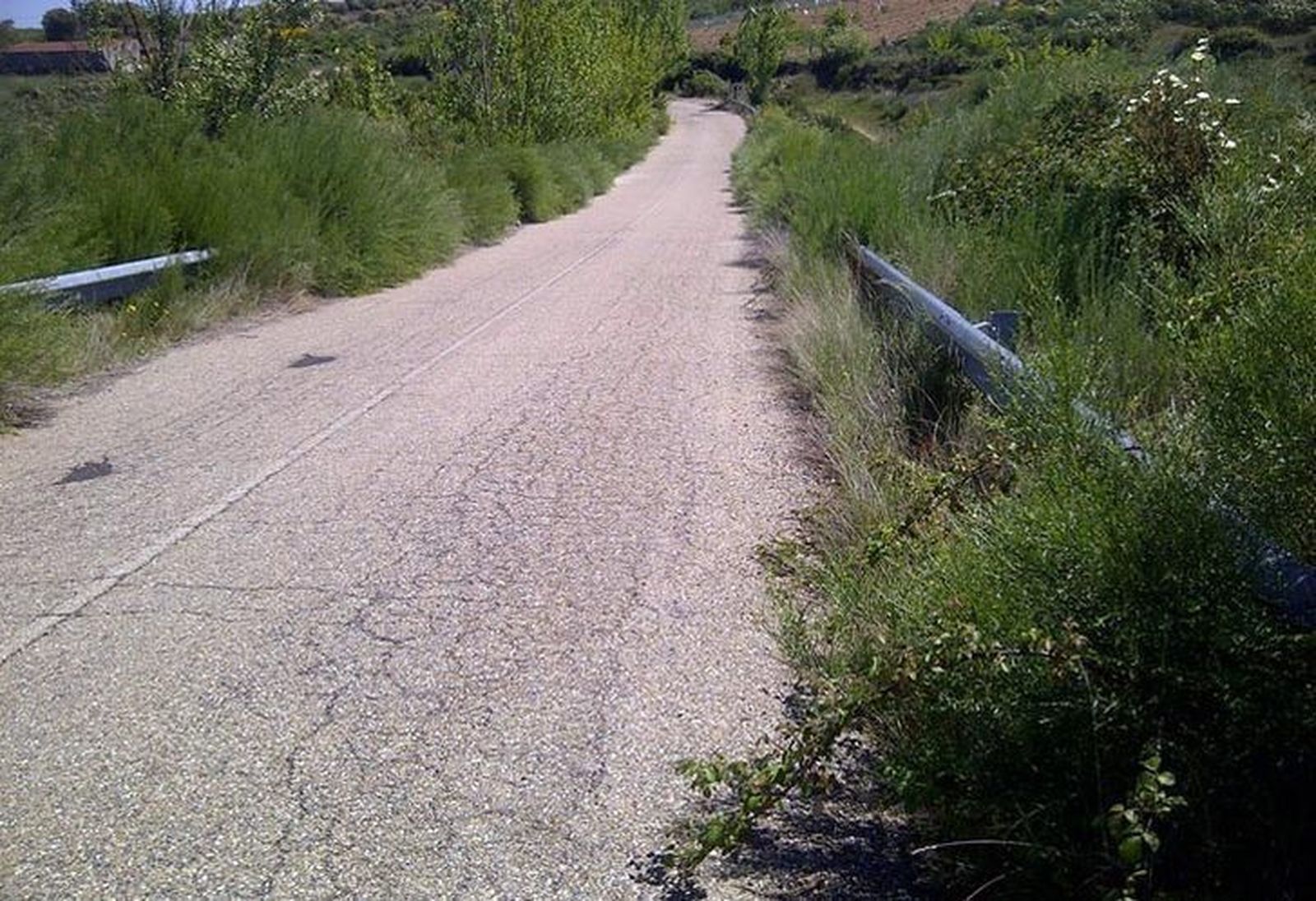 El PSOE denuncia el “pésimo estado” en el que se encuentra la carretera de Villanueva de los Corchos