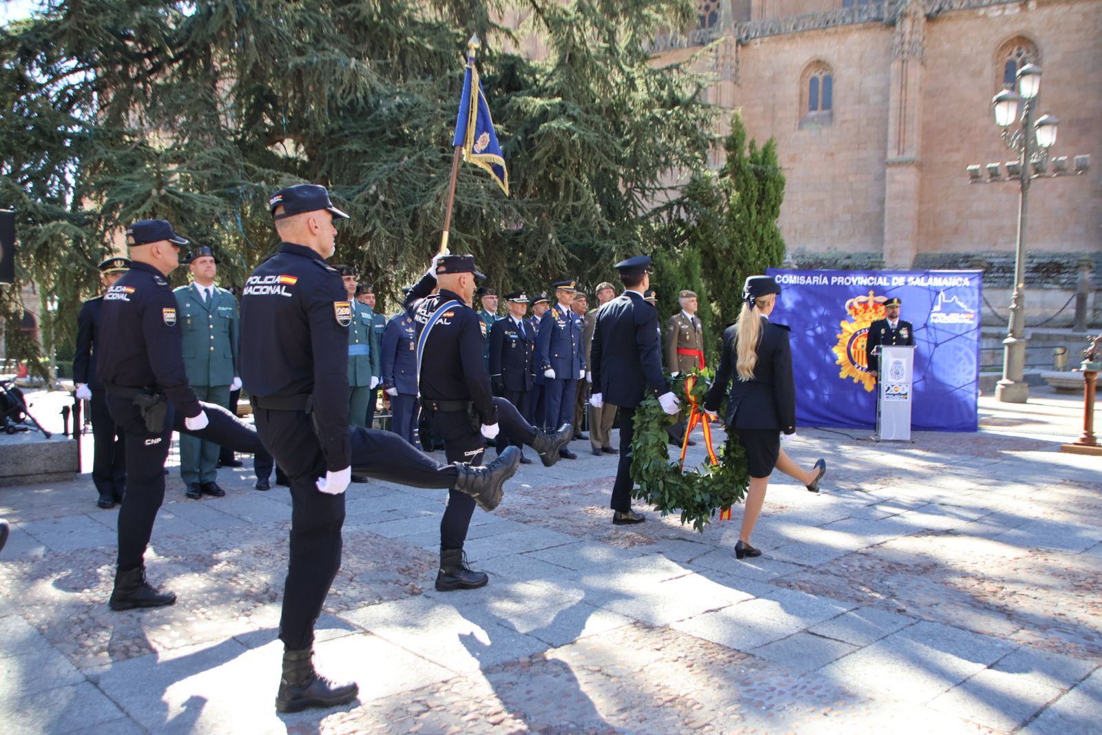 Acto institucional conmemorativo del Día de la Policía Nacional