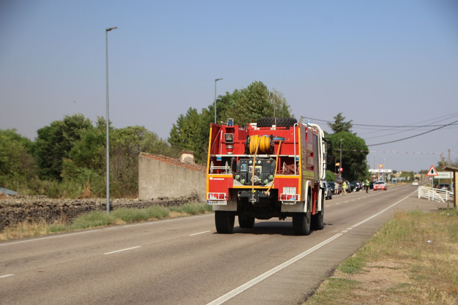 El incendio de Cipérez (IGR2) llega hasta Cerezal de Puertas