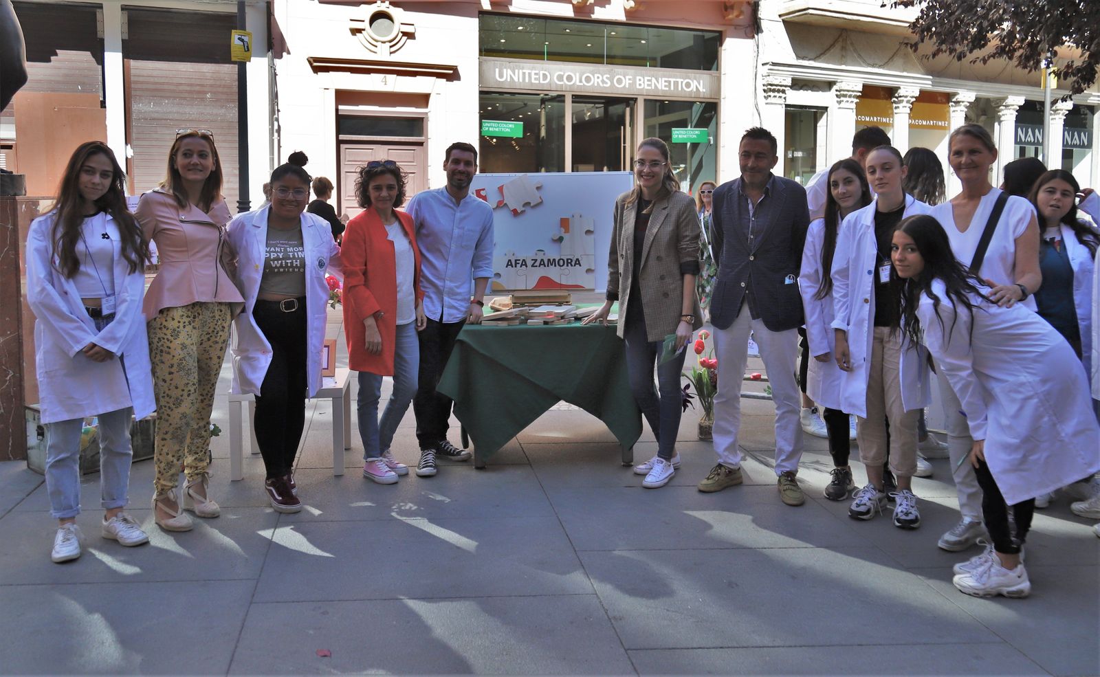 La Asociación de Alzheimer Zamora regresa a las calles. Archivo