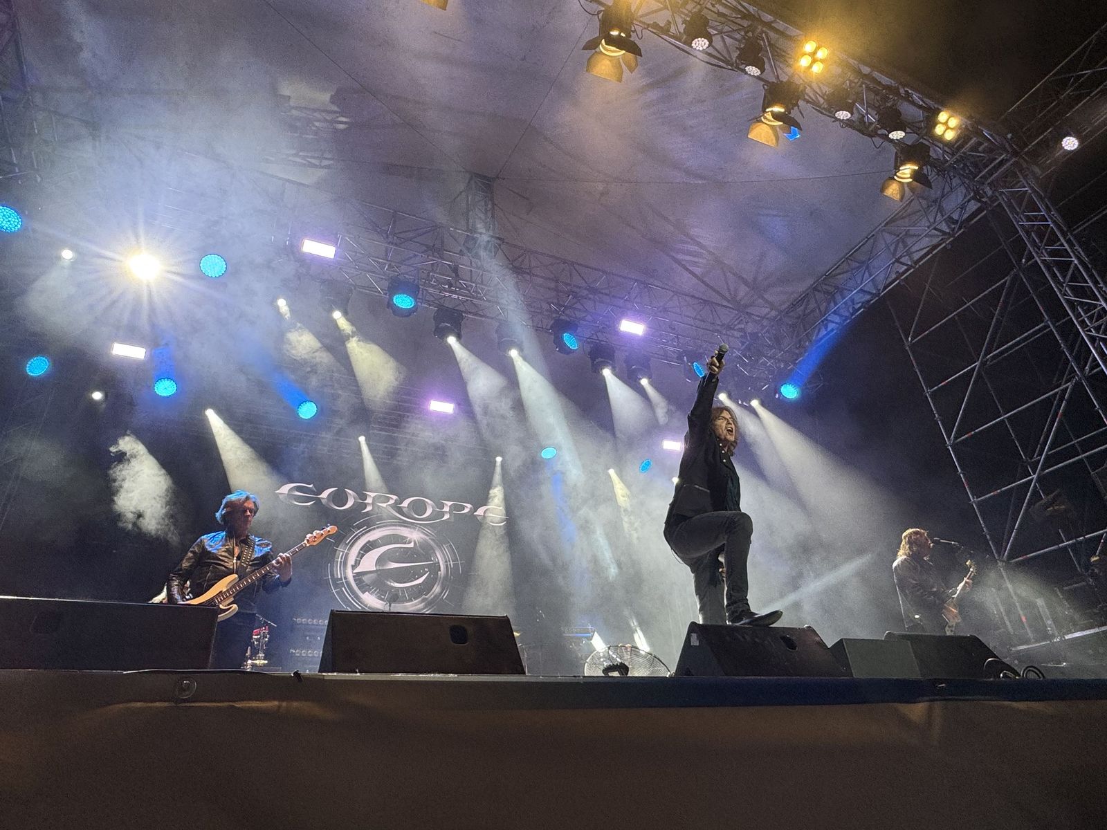 Concierto de Europe en la Plaza Mayor