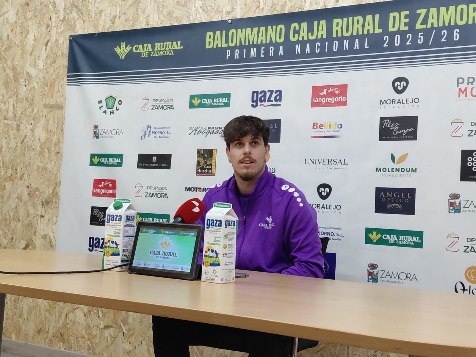 Álvaro Fernández, jugador del Balonmano Zamora