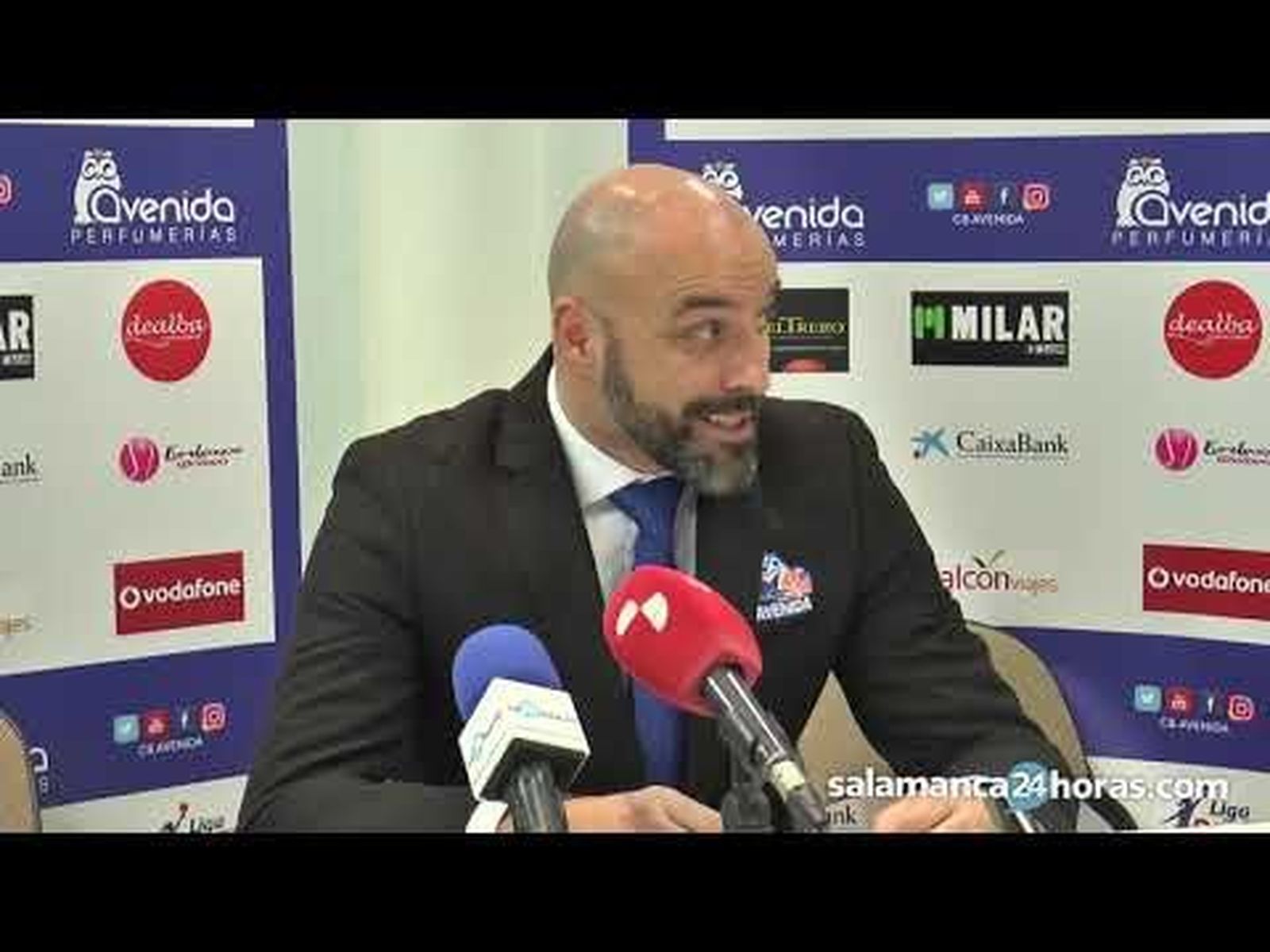 Rueda de prensa tras el Perfumerías Avenida - Gipuzkoa