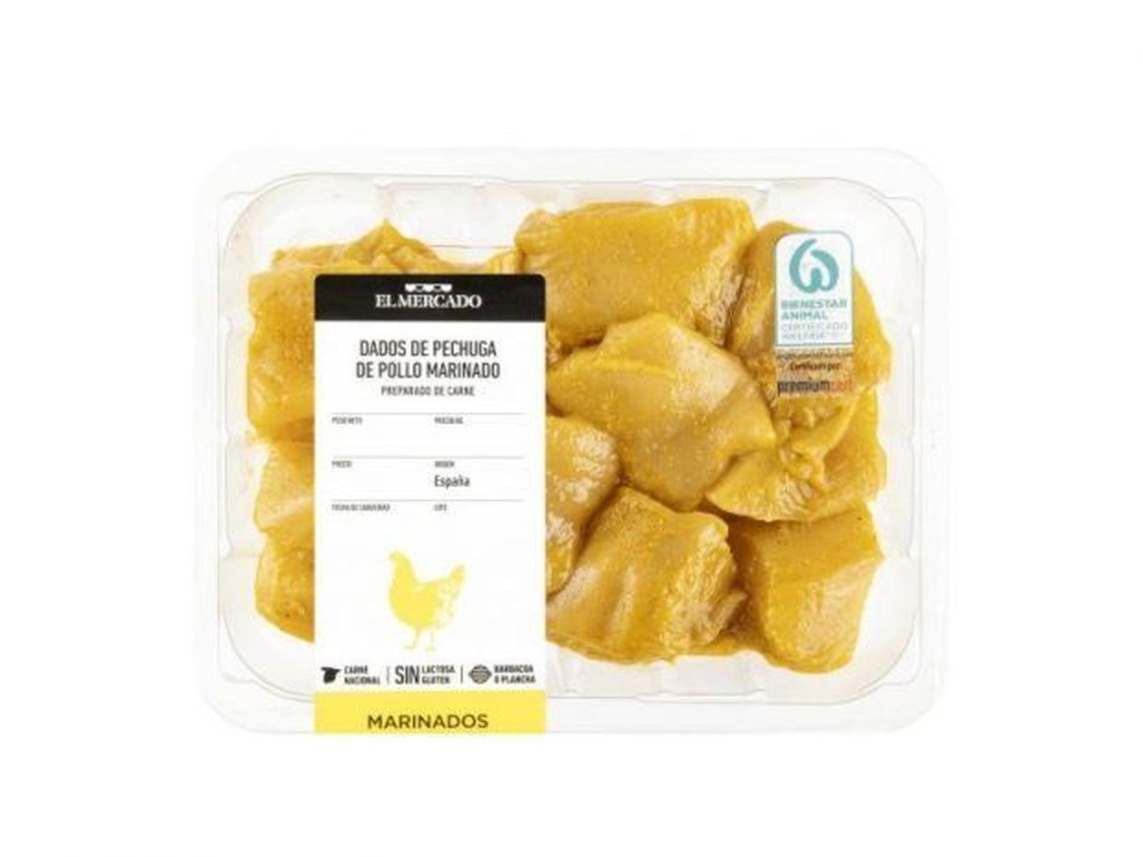 Pollo marinado. Foto Aldi