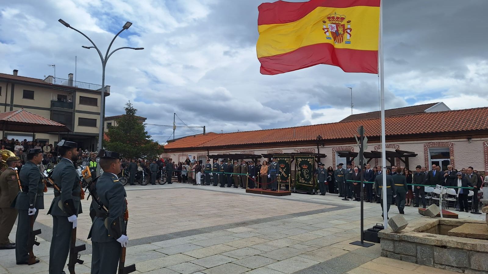 Galinduste acoge los actos del 182 aniversario de la fundación de la Guardia Civil en Salamanca