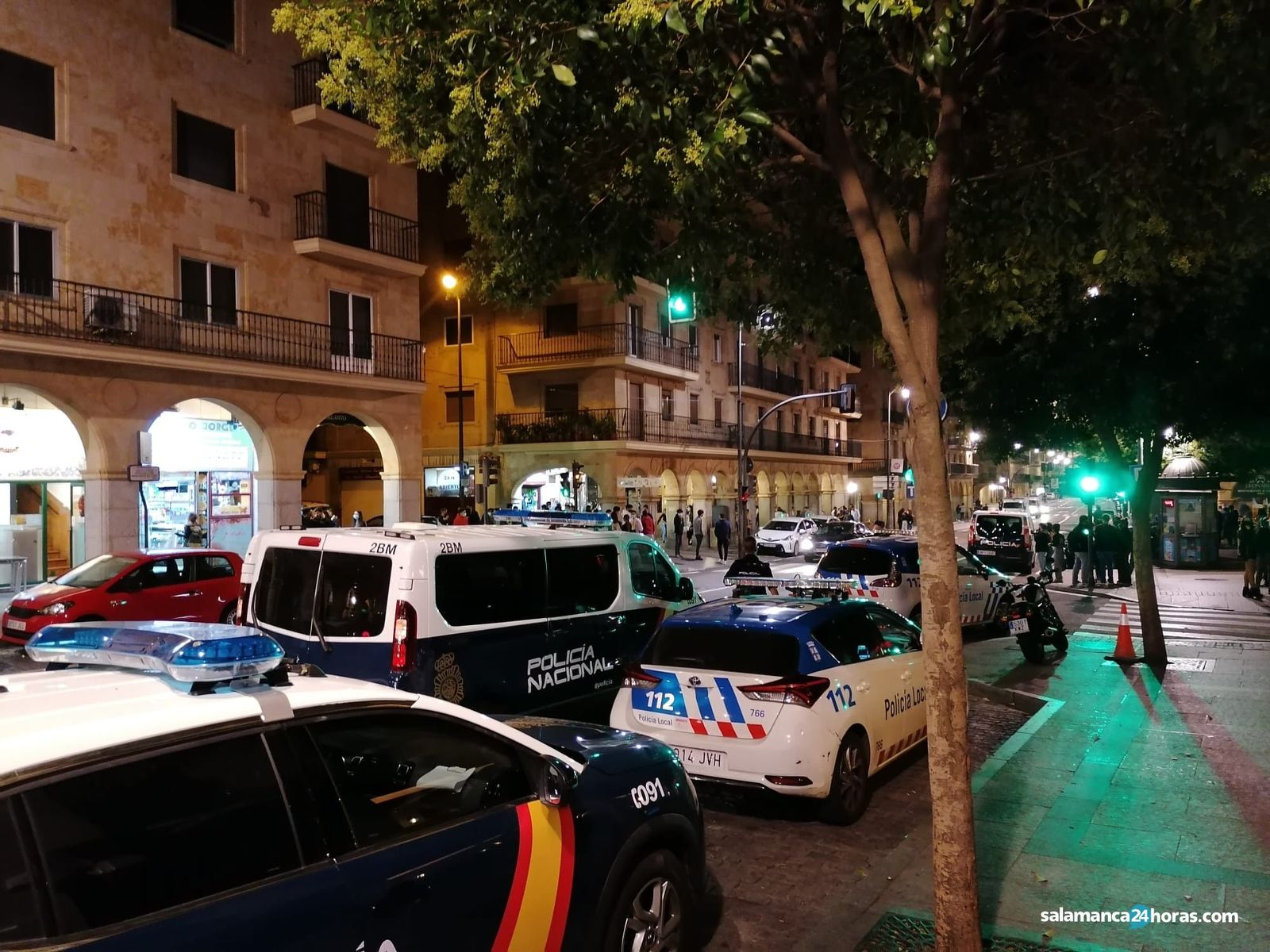 Policía en Gran vía