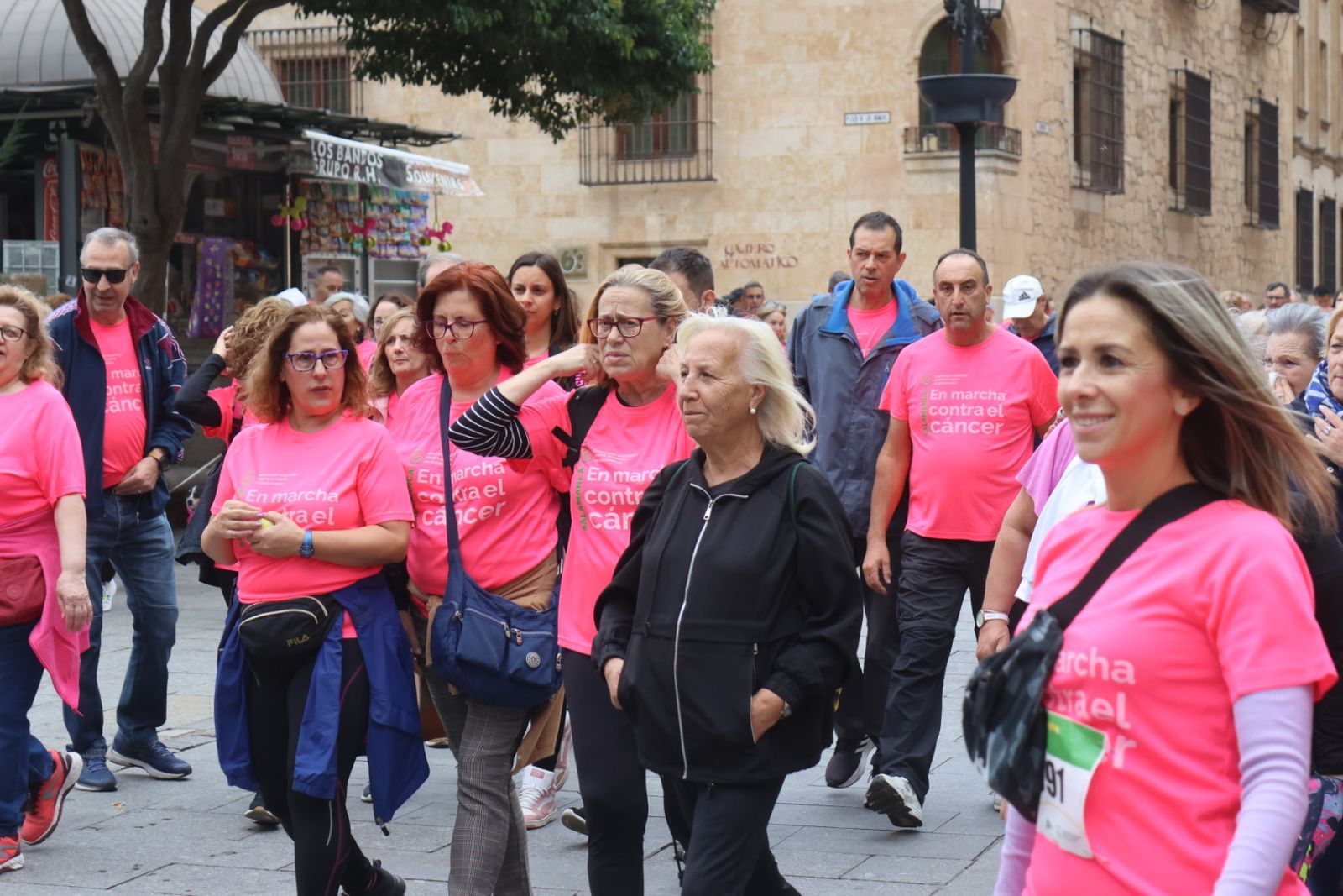La marcha contra el cáncer vuelve a Salamanca un año más