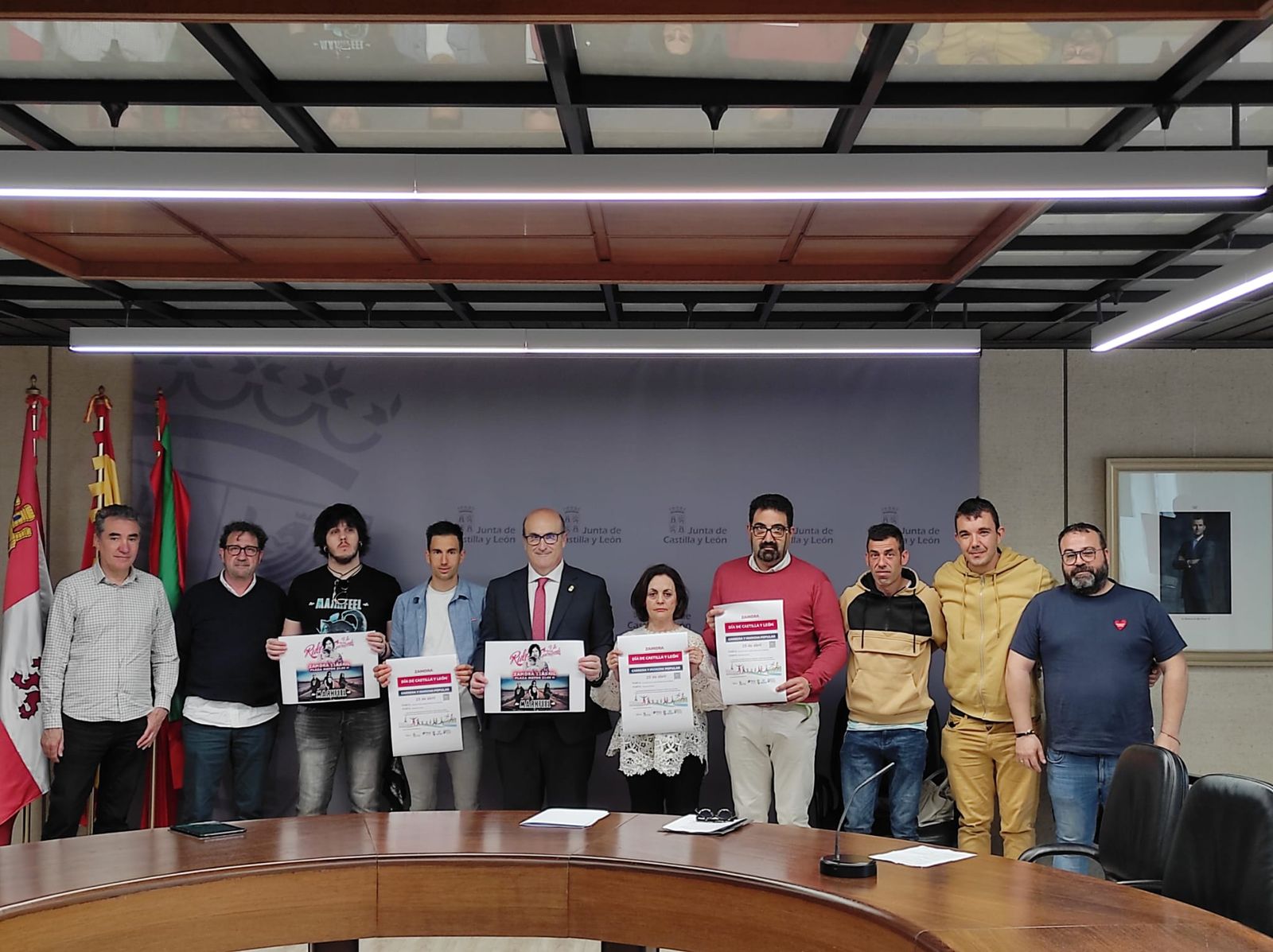 Presentación actos día 23 de abril en Zamora