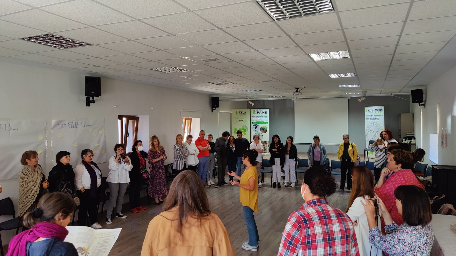 Celebrado el primer encuentro de mujeres rurales salmantinas "creciendo desde un mismo latir"