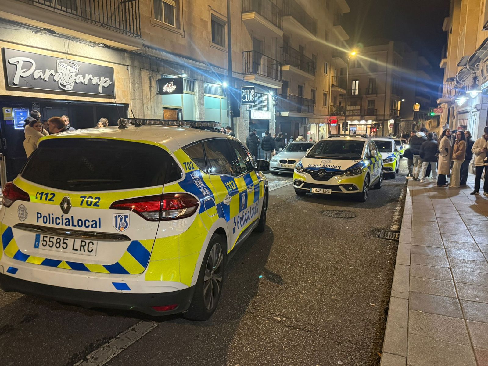 Pelea en la calle San Justo