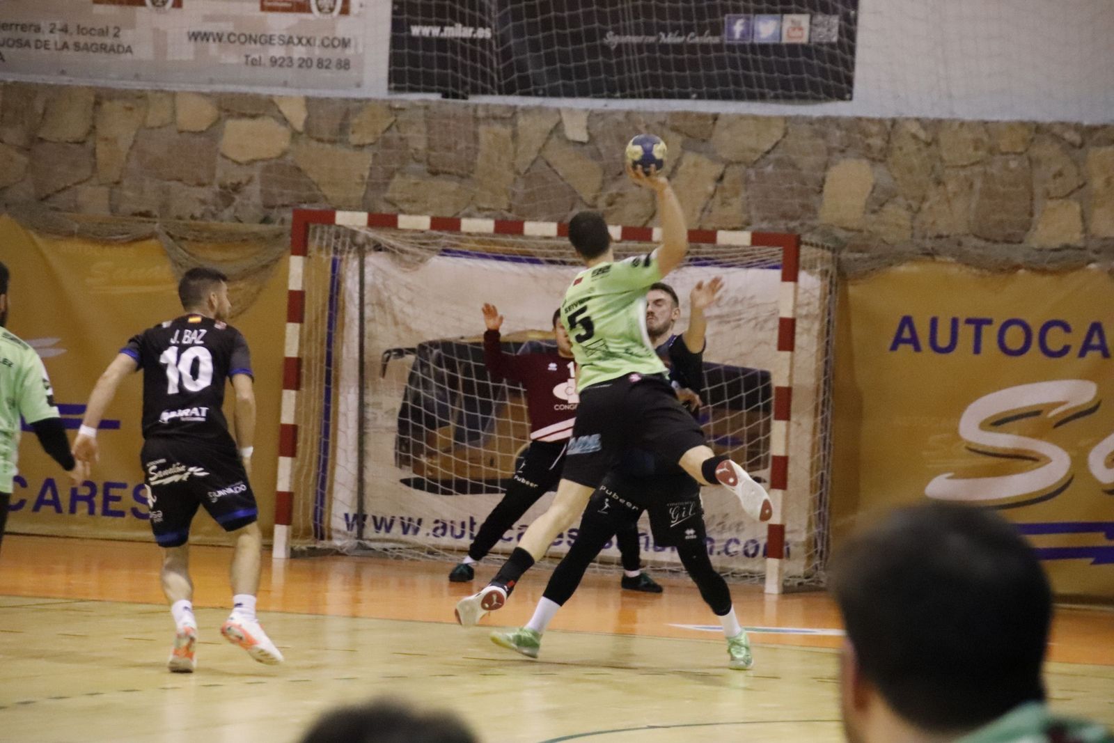 Imagen de un BM Salamanca – BM Cuatro Valles anterior.