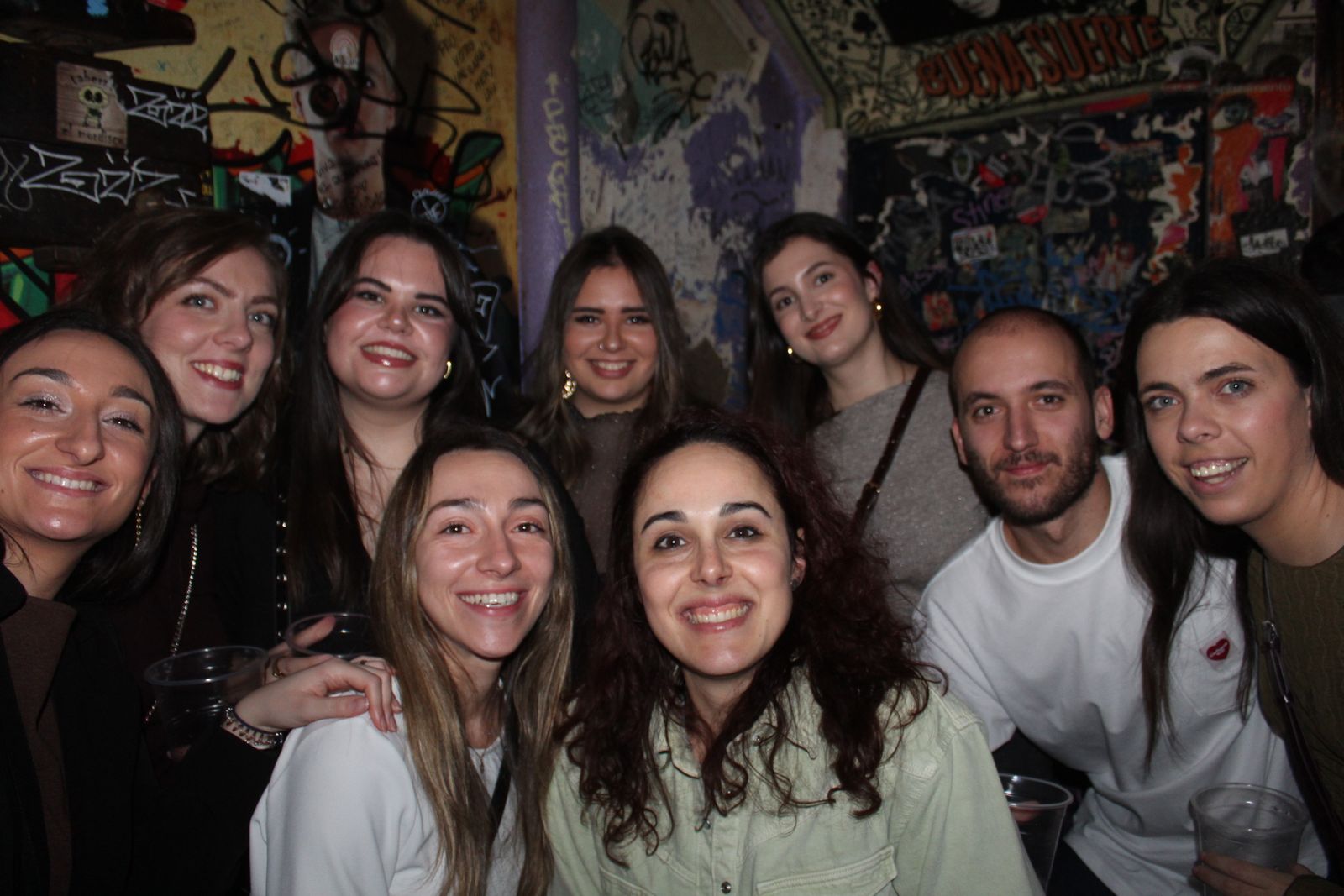 Salamanca de noche, sabado 24 de enero