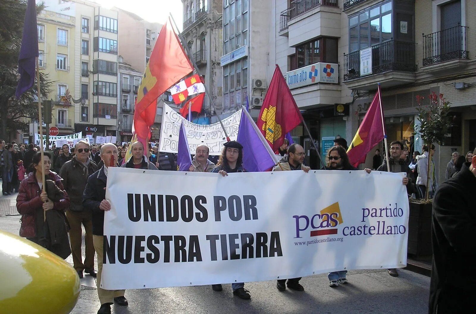 Manifestación partido castellano
