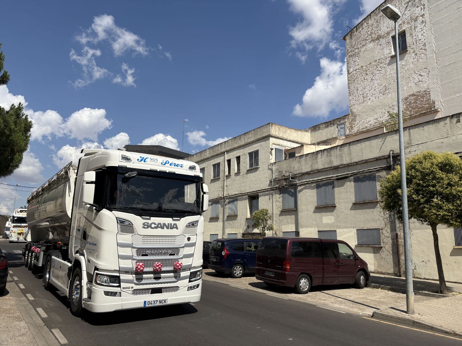 GALERÍA | Los transportistas celebran San Cristobal por las calles de Zamora