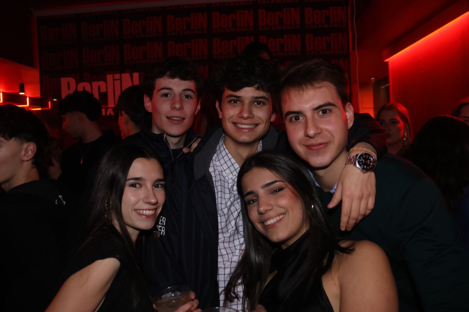 Salamanca de noche, sábado 17 de enero