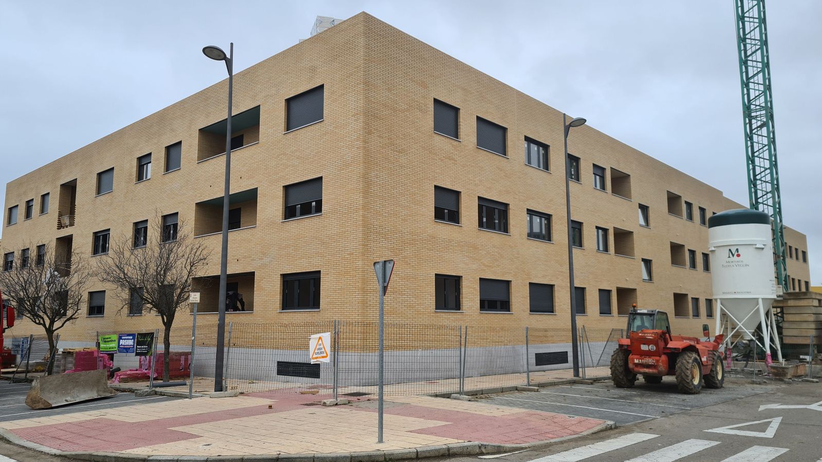 Viviendas en Ciudad Jardín. Foto de archivo