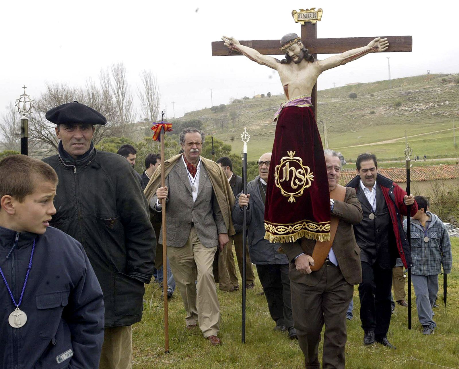 Romería del Cristo de Valderrey el pasado 2004
