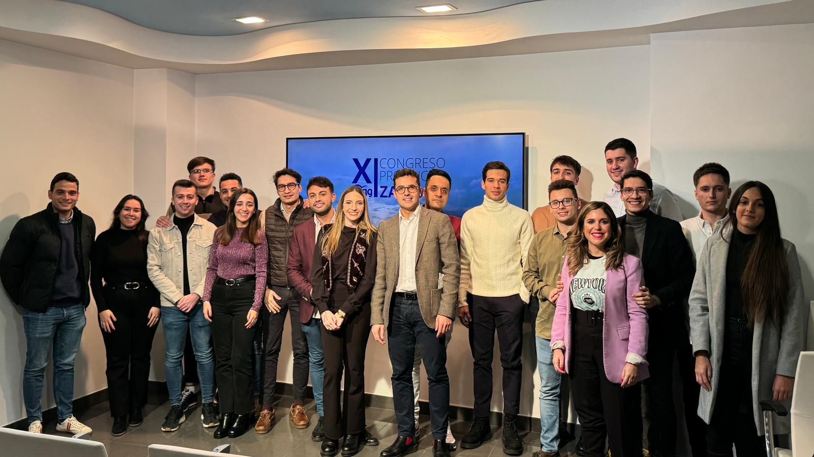 Miembros de Nuevas Generaciones del Partido Popular de Zamora