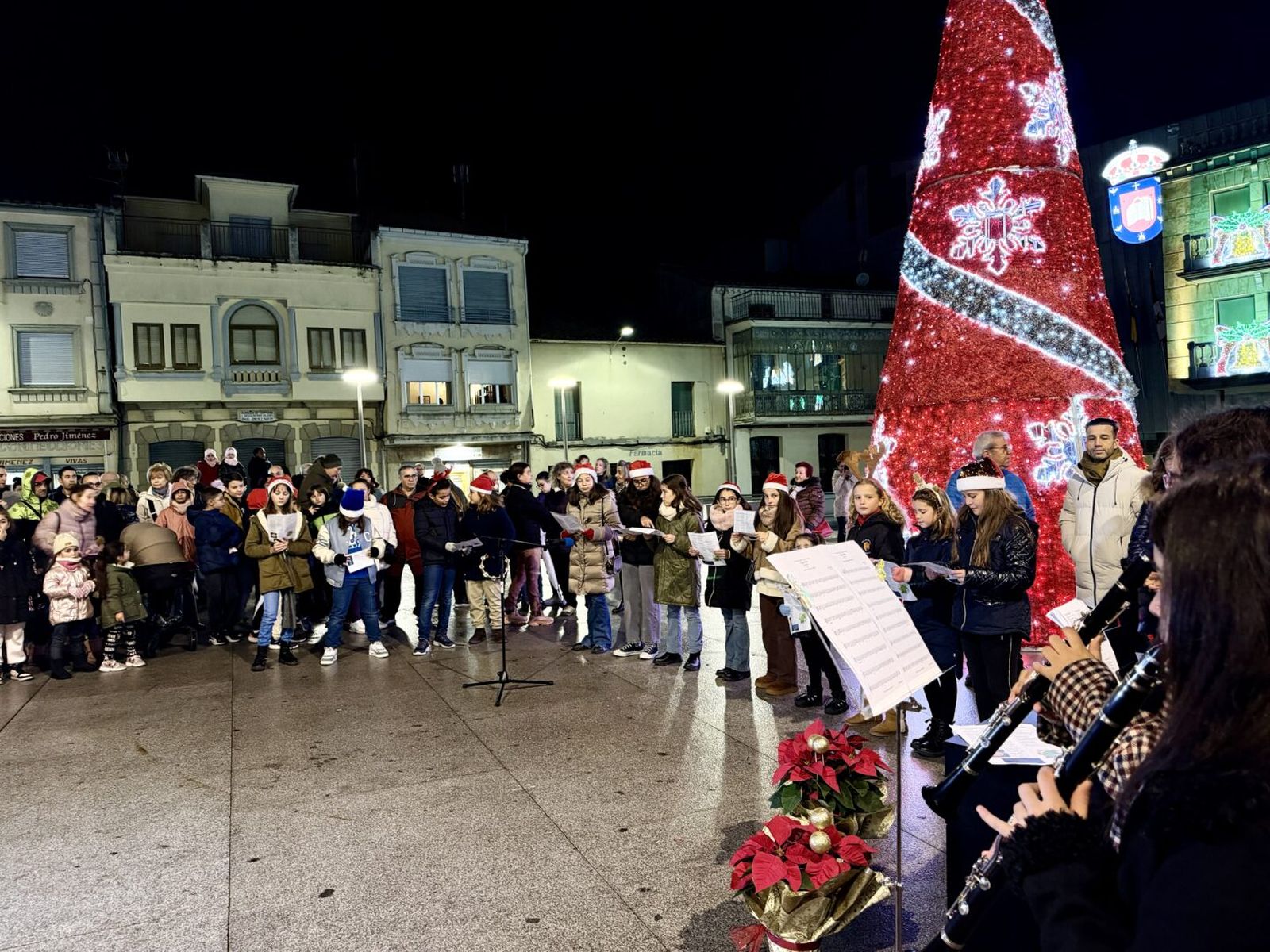Encendido de luces en Guijuelo