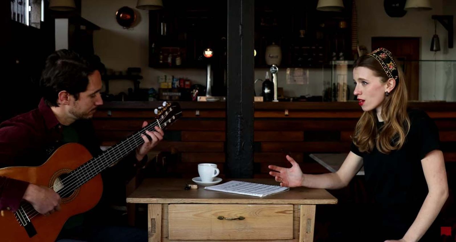 Solomía Antonyak y Pablo Romero Luis