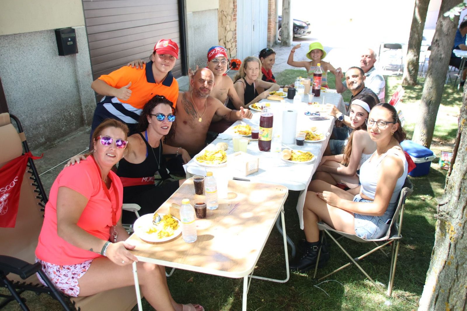 Paellada en Moriscos