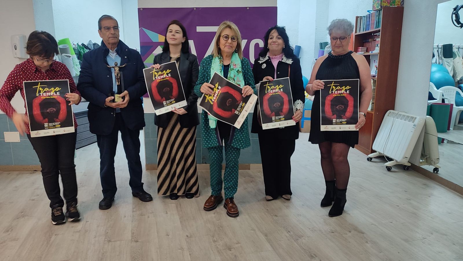 Presentación del espectáculo de Aires Rocieros en beneficio de Azayca