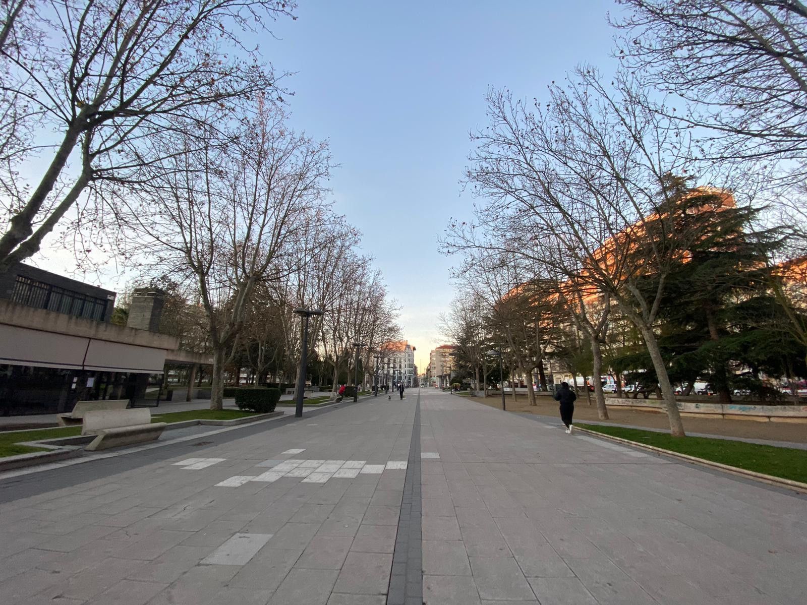 Tiempo despejado sol otoño (2)