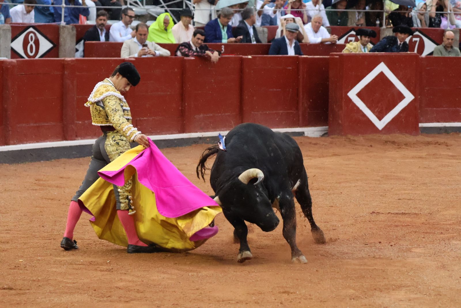 Ismael Martín, Marco Pérez y el aclamado regreso de Morante de la Puebla: su paso por La Glorieta en imágenes