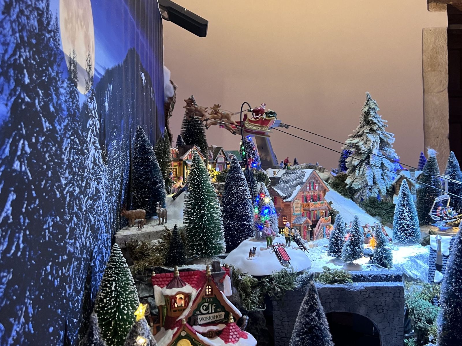 Ciudad de Navidad en la Torre de los Anaya